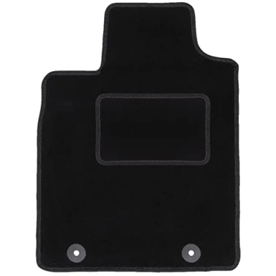 Abbildung von Wielganizator Automatte Passend für Dacia Duster 2WD SUV 2010 2018 Velours Autozubehör Auto Fußmatten Fußmatte 1 teilig schwarz