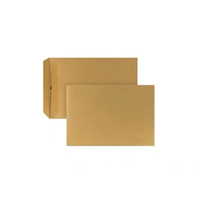 Abbildung von POSTHORN Versandtasche C4 (250 Stück), selbstklebende Versandtaschen ohne Fenster, braune für die tägliche Korrespondenz, Geschäftspost und Co., 324 x 229 mm, 90g/m²