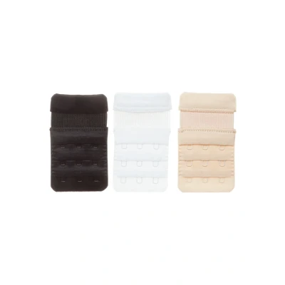 Abbildung von Magic Bodyfashion BRA Extender 3 PACK Sonstige Accessoires, Damen, Größe: One Size, White/black/skin