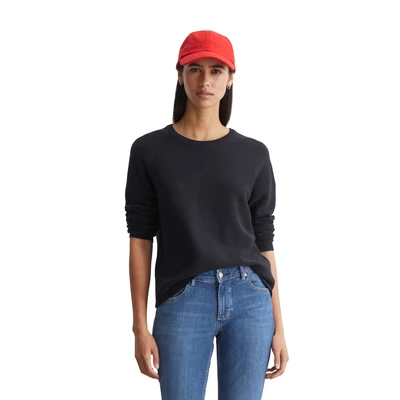 Abbildung von Marc O&#039;Polo Denim LONG Sleeve Strickpullover, Damen, Größe: Medium, Blue depths