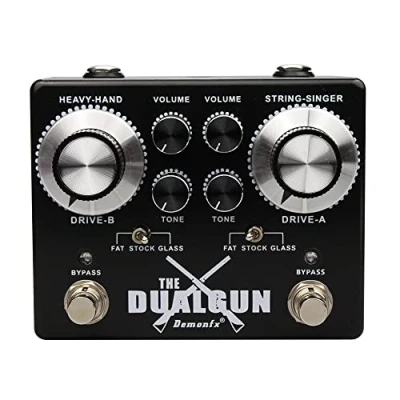 Abbildung von DemonFX DUAL GUN 2 tone Overdrive Pedal