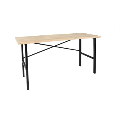 Abbildung von rikta Werkbank Arbeitstisch / mit 30mm Fichtenholztischplatte, (Set), bis zu 200kg belastbar