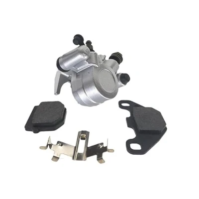 Abbildung von Bremssattel Bremszange Bremse hinten für Rieju RR RRX MRT 50, Derbi GPR 50 inkl. Bremsbeläge