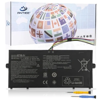 Abbildung von ANTIEE 7.7 V 36 Wh AP16L5J Laptop Akku für Acer Aspire Swift 5 SF514 52T 53T Pro 52TP Spin 1 SP111 33 32N 34N Switch 3 SW312 31 P TravelMate XX5 TMX514 51 X514