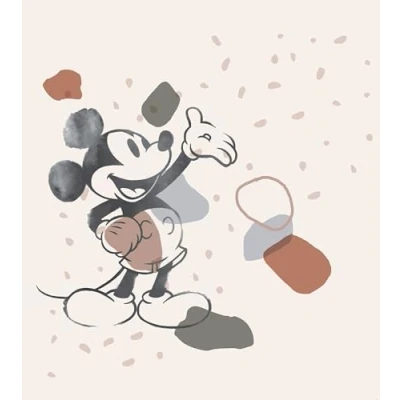 Abbildung von Komar Vliestapete &quot;Mickey Organic Shapes&quot;, 250x280 cm (Breite x Höhe)