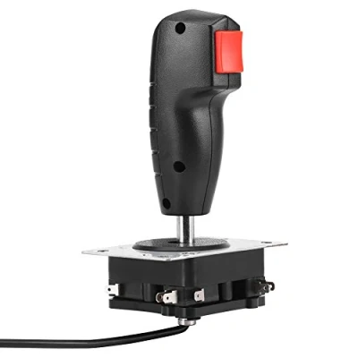 Abbildung von Hilitand 8 Way Flight Joystick mit Trigger &amp; Top Fire Button Präzise analoge Flugsteuerung für Spiele, Andere Sammlerstücke