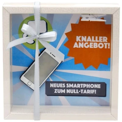 Abbildung von ZauberDeko Geldgeschenk Verpackung Handy Smartphone Geschenk Gutschein Geburtstag Weihnachten