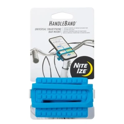 Abbildung von Nite Ize Universal Smartphone Halterung für Lenker, Blau, Hellblau