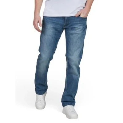 Abbildung von Replay Jeans Herren Stretch Straight Fit Grover Jeanshose Hose Denim, Länge:30L, Farbe:Medium Blue Denim (MA972Z.000.917.009), Weite:32W