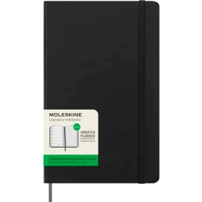 Abbildung von Moleskine Wochen L/A5 Sonstige Accessoires Schwarz, Größe: One Size, Schwarz