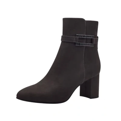 Abbildung von Marco Tozzi Stiefelette, Damen, Größe: 41, Anthracite Schuhe