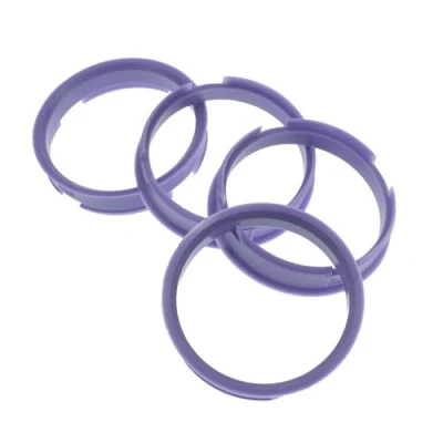 Abbildung von 4X Zentrierringe 72,6 mm x 66,1 Lila Felgen Ringe Made in Germany