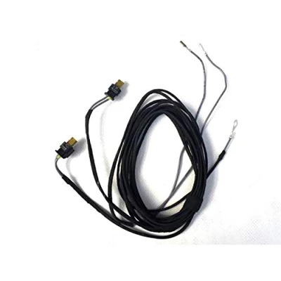 Abbildung von HZ DESIGN Kabel Kabelbaum zum Nachrüsten für Nebelscheinwerfer NSW kompatibel mit Golf VII 7 GTI GTD