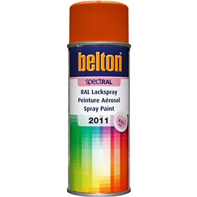 Abbildung von belton spectRAL Lackspray RAL 2011 tieforange, glänzend, 400 ml Profi Qualität