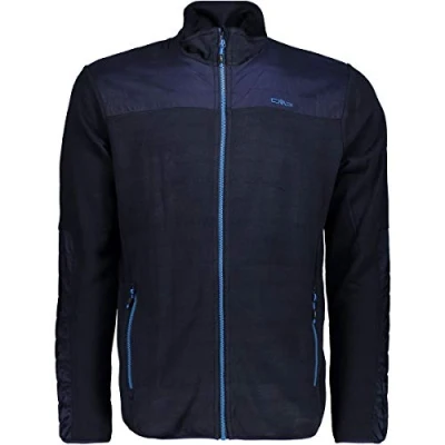 Abbildung von CMP Herren Strick Fleecejacke, Black Blue, 58