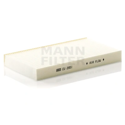 Abbildung von MANN FILTER CU 2951 Innenraumfilter Partikelfilter 288 160 30 ALFA ROMEO: 156 Limousine, Sportwagon, FIAT: Brava Schrägheck, Marea Weekend