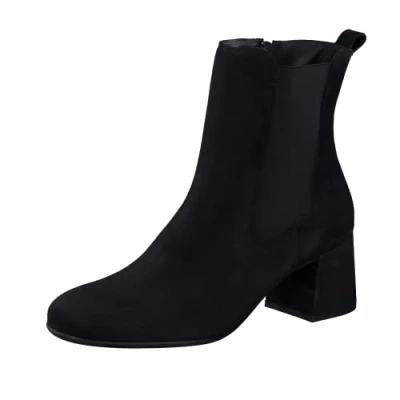 Abbildung von Paul Green Damen Stiefelette, Frauen Chelsea Boots,Booties,halbstiefel,Kurzstiefel,uebergangsschuhe,uebergangsstiefel,hoch,Schwarz (Black),37.5 EU / 4.5 UK