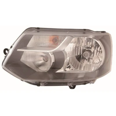 Abbildung von ABAKUS 441 11F2RMLDEM2 Scheinwerfer rechts H4 mit Tagfahrlicht Stellmotor für LWR P43t VOLKSWAGEN: Transporter 5 Bus, Kastenwagen