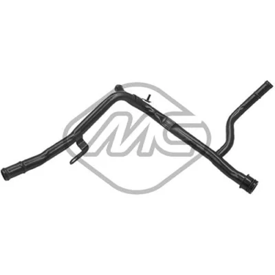Abbildung von Metalcaucho 03223 Kühlmittelrohrleitung VOLKSWAGEN: GOLF 5 Schrägheck, 6, Passat B6 Variant, AUDI: A3 Sportback, Schrägheck