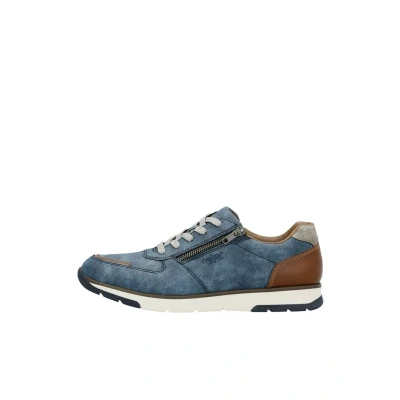 Abbildung von Rieker Sneaker low, Herren, Größe: 43, Jeansblau Schuhe