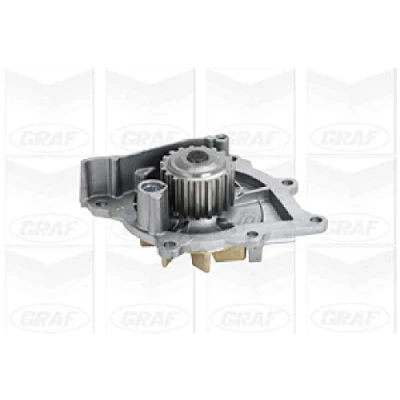 Abbildung von GRAF PA1049 Wasserpumpe 19 mit Dichtung mechanisch Stahlblech 56,15 für Zahnriementrieb FORD: FOCUS 3 Turnier, Mondeo 5 Kombi,