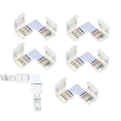 Abbildung von Adapter Universe LED Stripe 5x RGB Strip Eckverbinder Schnellverbinder Steckverbinder L