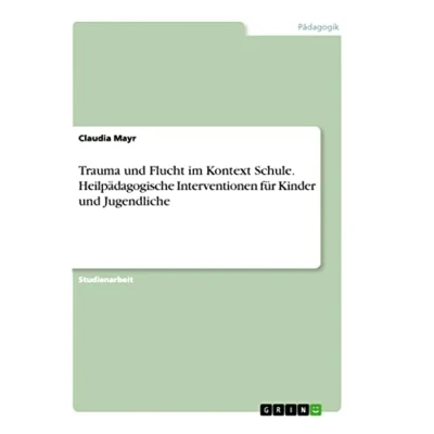 Abbildung von Trauma und Flucht im Kontext Schule. Heilpädagogische Interventionen für Kinder Jugendliche