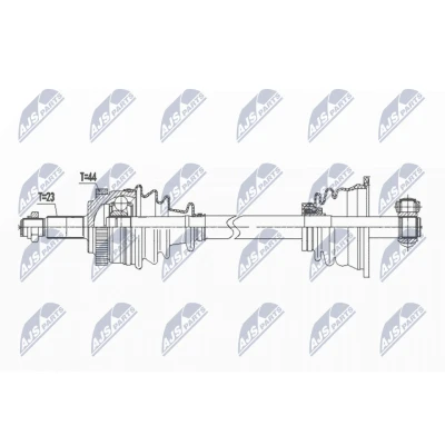 Abbildung von Antriebswelle NTY NPW RE 177