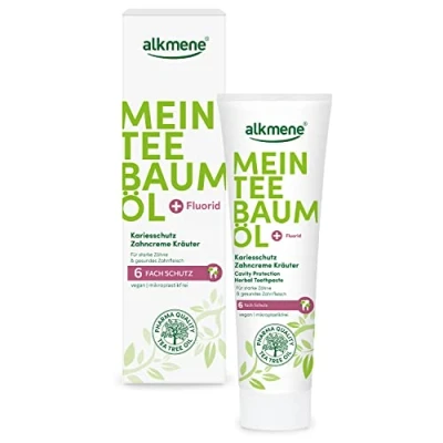 Abbildung von Alkmene Mein Teebaumöl Kräuter Zahncreme 100 ml