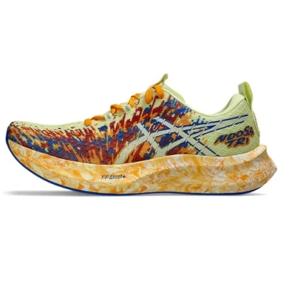 Abbildung von Asics Noosa TRI 16 Laufschuh Straße, Herren, Größe: 41.5, Huddle yellow/illusion blue Schuhe