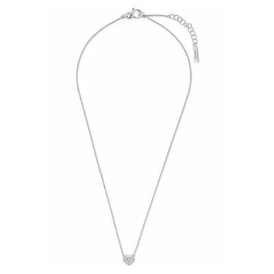 Abbildung von Jette Zirkonia Halskette, Damen, Größe: One Size, Silber