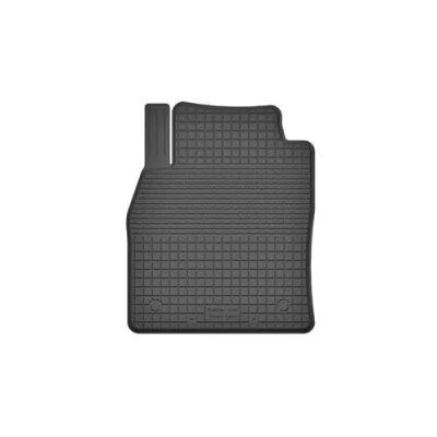 Abbildung von edecor Gummimatte Automatte Fahrermatte Gummifussmatte Gummi Fußmatte für Nissan Micra K13 Bj. 2010 2016 Fahrerseite AJ, schwarz