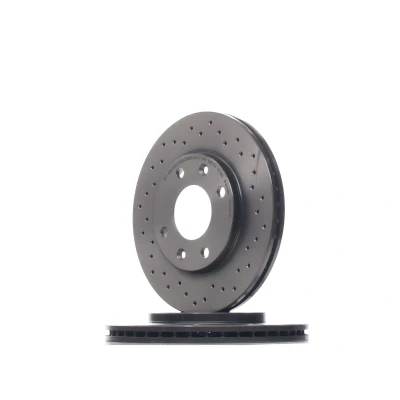 Abbildung von BREMBO XTRA LINE 09.5196.1X Bremsscheibe 247 20,4 4 gelocht/innenbel. beschichtet mit Schrauben PEUGEOT: 206 Schrägheck, 206+ Schrägheck