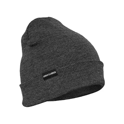 Abbildung von Urban Classics Basic FLAP Mütze, Herren, Größe: One Size, Charcoal