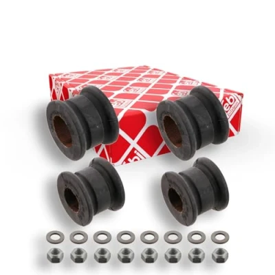 Abbildung von FEBI BILSTEIN 18048 Reparatursatz, Stabilisatorlager Vorderachse MERCEDES BENZ: W124 Coupe, Limousine, E Klasse Coupe