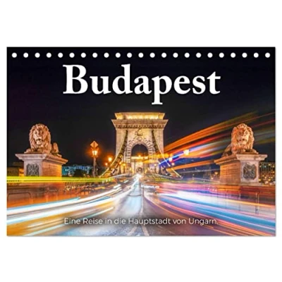 Abbildung von Budapest Eine Reise in die Hauptstadt von Ungarn. (Tischkalender 2025 DIN A5 quer), CALVENDO Monatskalender