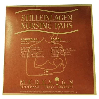 Abbildung von Stilleinlagen Baumwolle 2 St