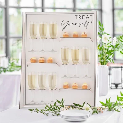 Abbildung von Getränke &amp; Snacks Standard Contemporary Wedding Ginger Ray