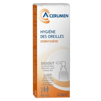 Abbildung von A cerumen Spray zur Ohrenhygiene 40 ml