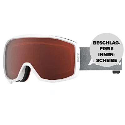 Abbildung von ATOMIC COUNT JR ORANGE Skibrille für Kinder Weiß / Hellgrau Komfortabler Live Fit Rahmen Bessere Sicht bei allen Bedingungen Over The Glasses kompatibel Brillenträger