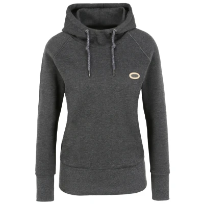 Abbildung von Oxmo Oxpuja Hoodie Kapuzenpullover, Damen, Größe: Large, Dark grey melange