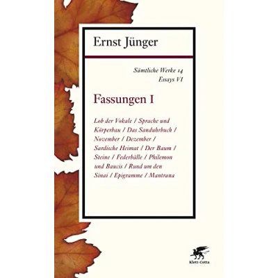 Abbildung von Sämtliche Werke Band 14: Essays VI: Fassungen I