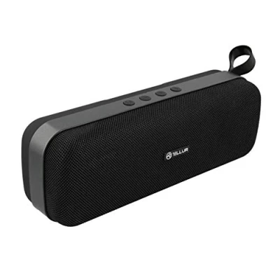 Abbildung von TELLUR Loop Bluetooth Lautsprecher mit Radio, 10W, Kompakte Musikbox True Wireless Stereo, Radio Box, Freisprechfunktion, USB, MicroSD/TF Steckplatz, AUX Buchse 3,5 mm, BT 5.0