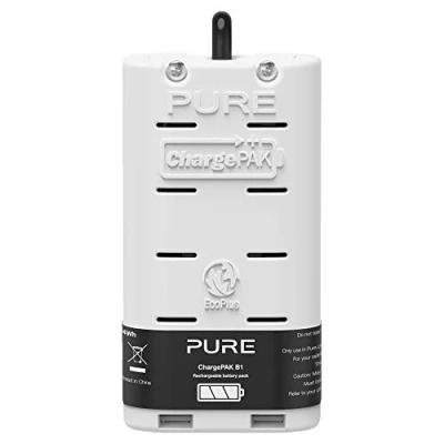 Abbildung von Pure ChargePAK B1 wiederaufladbarer Akku für One Mini Serie und Evoke D1/D2/H2/H3 (für mobilen Musikgenuss, Lithium Ionen Batterie, 4200 mAh, 20 Stunden Akkulaufzeit)