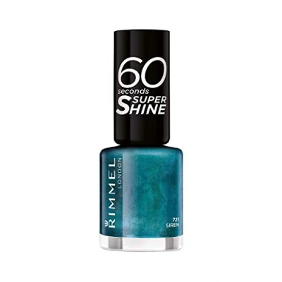 Abbildung von Rimmel 60 Seconds Super Shine Nail Polish (Various Shades) Siren
