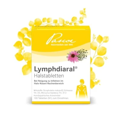 Abbildung von Lymphdiaral Halstabletten 100 St