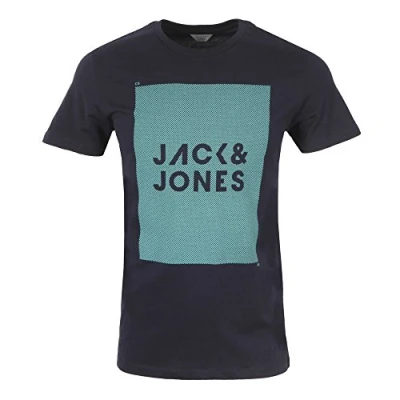 Abbildung von Jack &amp; Jones Herren Take T Shirt, Blau Navy Blazer, XXL