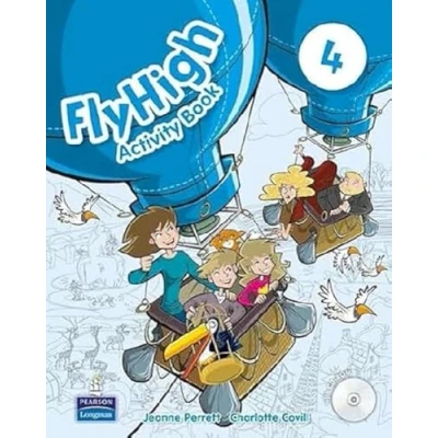 Abbildung von Fly High Level 4 Activity Book and CD ROM Pack