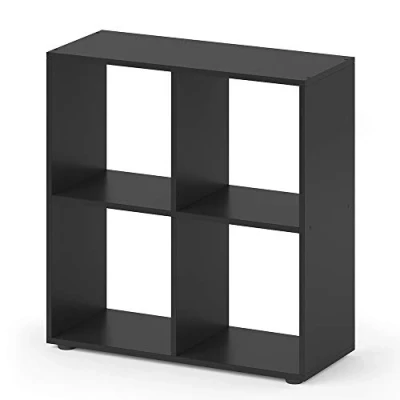 Abbildung von Vicco Raumteiler Tetra, Schwarz, 72 x 72.6 cm