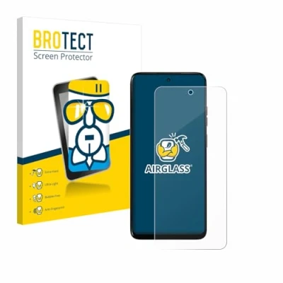 Abbildung von BROTECT Schutzglas für Motorola Moto G05 Schutzfolie Panzer Folie Glas [Extrem Kratzfest 9H, Anti Fingerprint, Ultra Transparent]